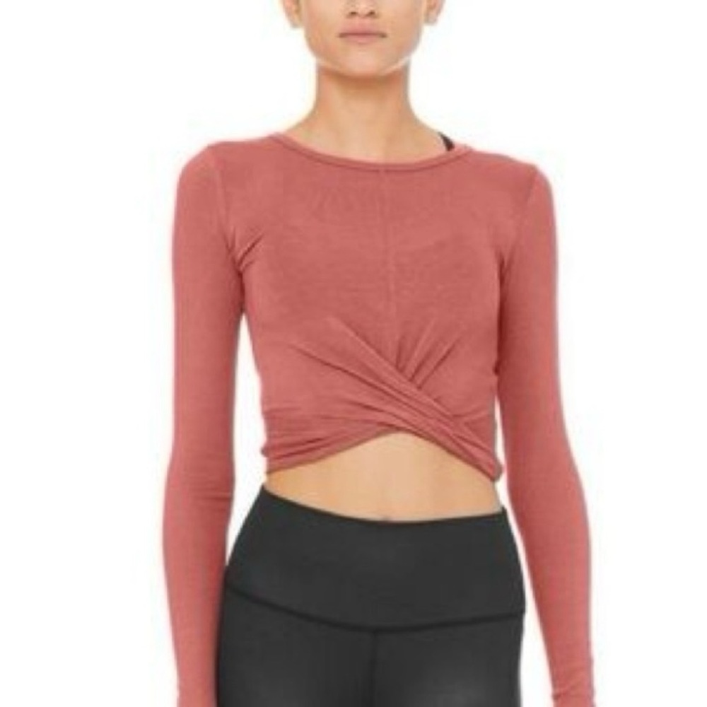 Alo Front-Tie Top